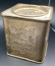 Vintage English Breakfast Tea - Silver Plated- With Lid