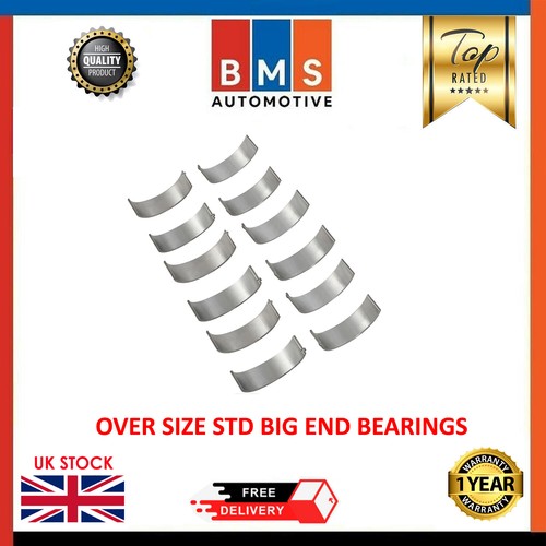 BMW N55 N55B30 3.0 PETROL CONROD BEARINGS SET SIZE STD 1 3 5 SERIES 1 F21 NEW - Picture 2 of 6