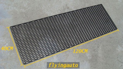 UNIVERSAL HONEYCOMB ABS PLASTIC BLACK MESH GRILL 120 X 40 ...