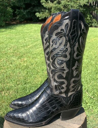 El Dorado Alligator Cowboy Boots