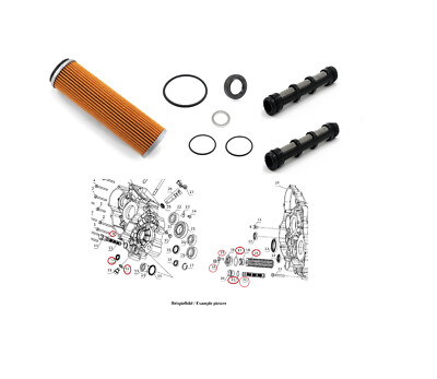 Fantic Caballero 250 500  Wartung Service Set Ölfilter Dichtringe Ölsieb