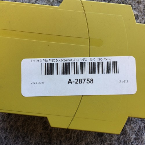 X3 774318 1099943 X37743181099943 Pilz Pnoz Safety Relay - Picture 7 of 10