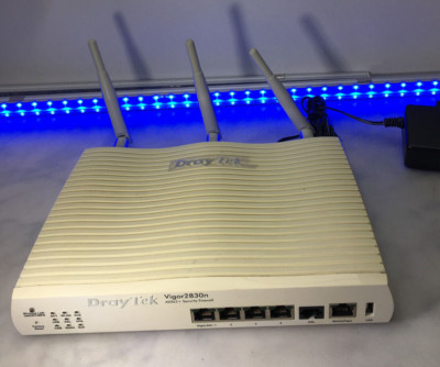 DrayTek Vigor 2830n ANHANG A ROUTER WLAN INTERNET BUSINESS KOSTENLOSER VERSAND IN UK #205