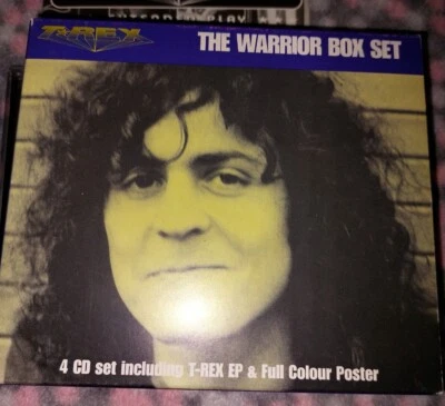 T.Rex☆Marc Bolan ☆The Warrior Box Set☆☆4 CD-BOX ☆☆Limed Edition☆T.Rextasy☆☆ - Bild 1 von 4