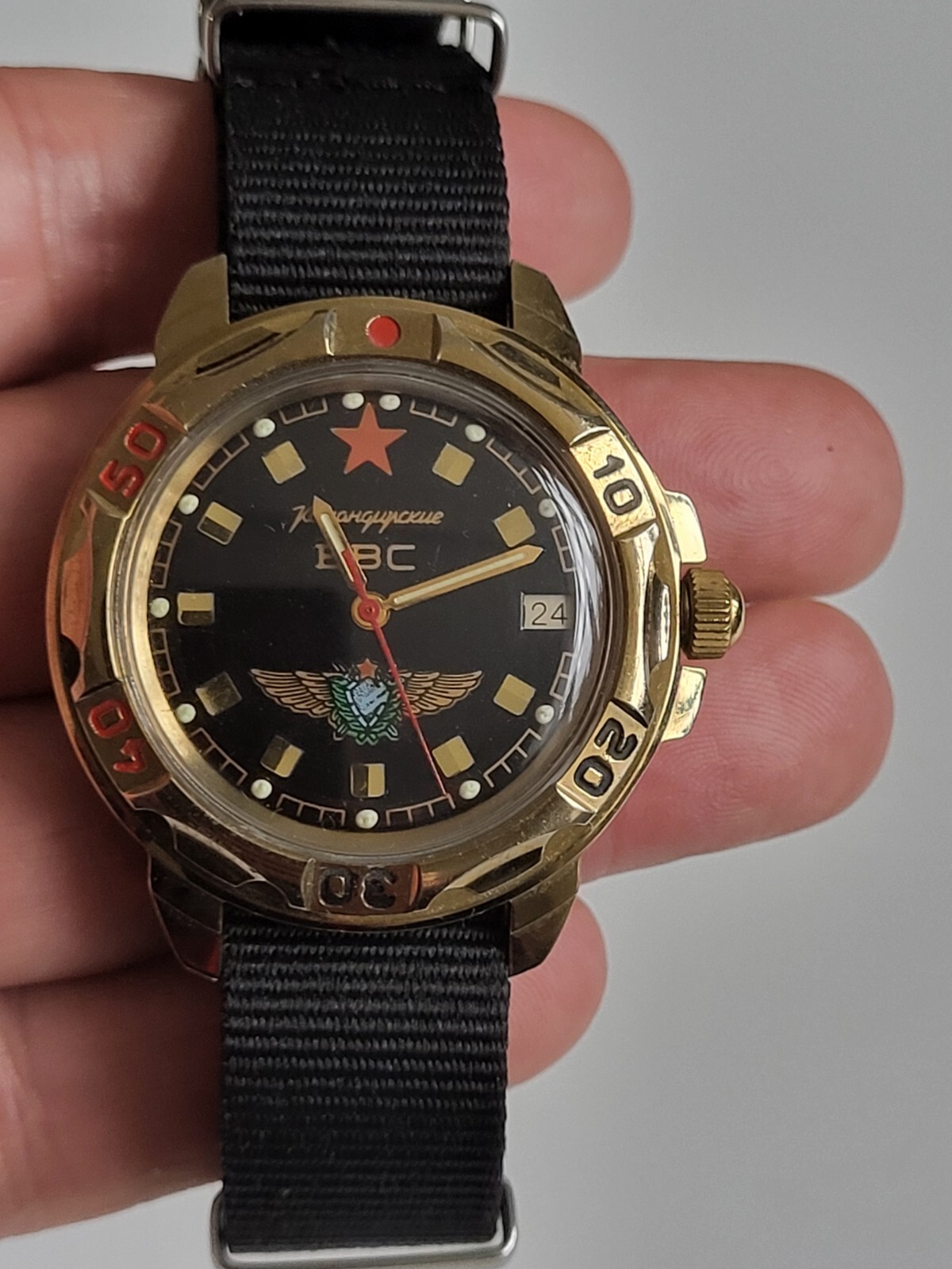 Watch Komandirskie For the Russian Air Force,  SERVED !!!