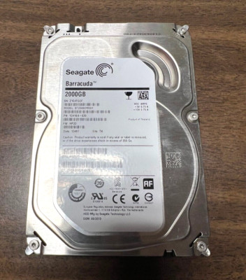 Seagate Barracuda 2TB ST2000DM001 7200RPM SATA3 6Gb/s 3.5