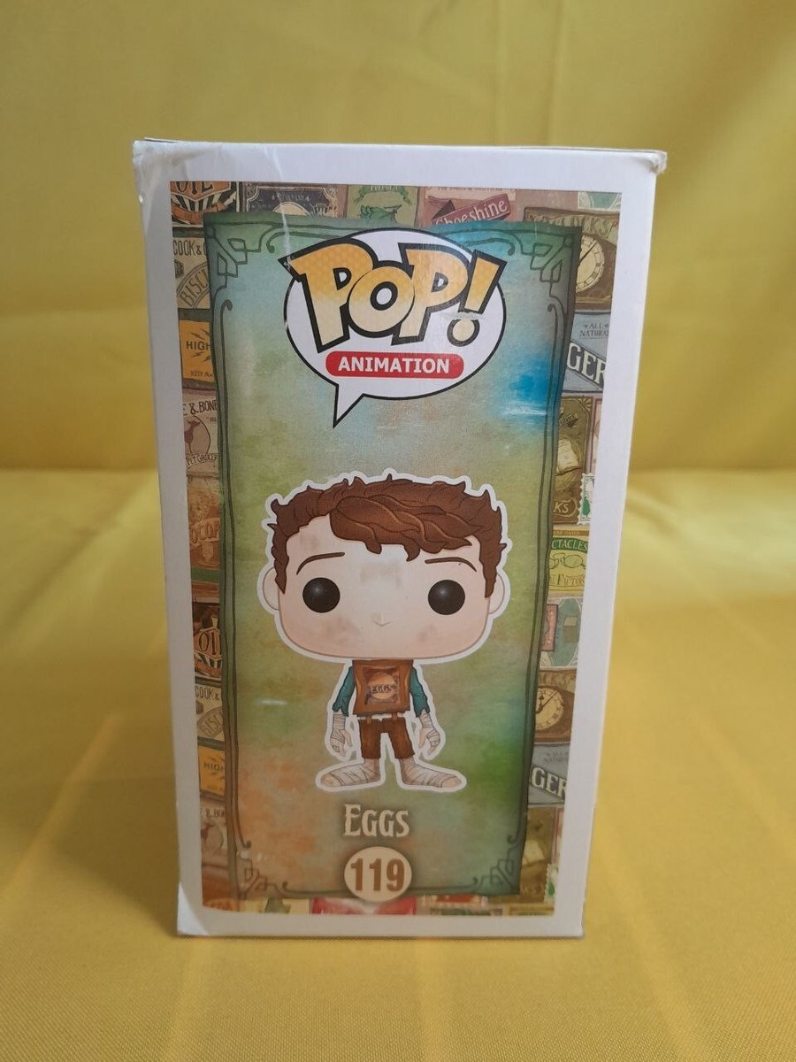 (未使用･未開封品)　The Boxtrolls Funko Pop! Movie Eggs Vinyl Figure f4u0baa Amazon.com: Funko POP! Movies: The Boxtrolls Eggs Figure