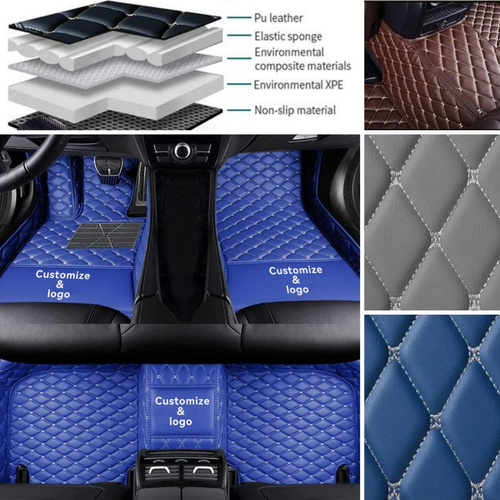 For Cadillac CT4 CT5 CT6 Car Floor Mats Waterproof Liner Carpets Auto Front Rear - Picture 8 of 30
