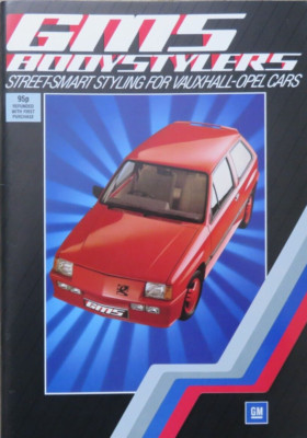 Vauxhall Opel GMS Body Stylers Prospekt brochure von 12/1984, 36 Seiten