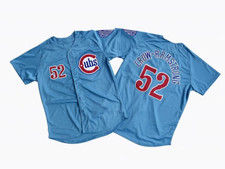 Nuevo Pete Crow-Armstrong Azul Claro Béisbol Jesrey CG2512