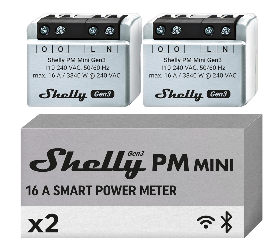 SHELLY PLUS PM MINI GEN3 - PACK X 2