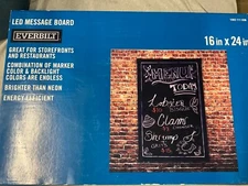 Everbilt 16 in. x 24 in. LED Message Board W/Remote