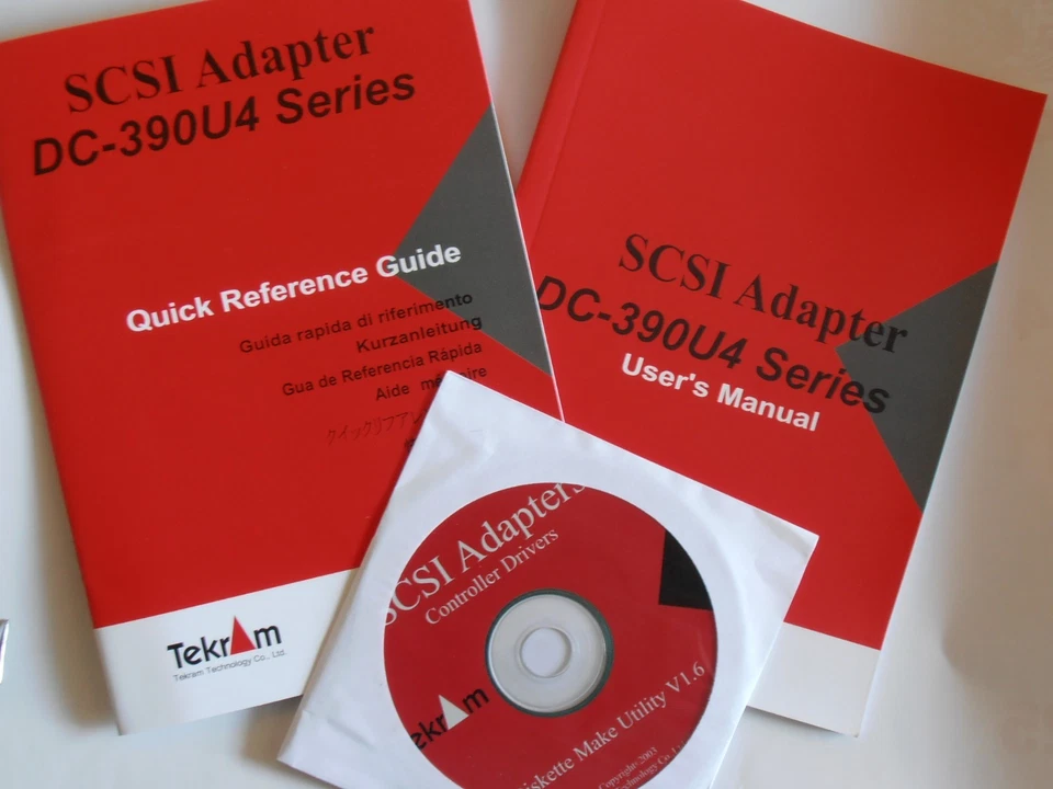 DC-390U4W Ultra320 SCSI Board - PCI-X/133 MHz Storage Controller TekRam - Image 3 of 3