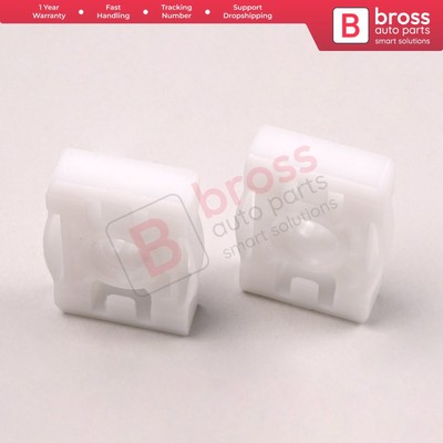 BWR5367 2 Pieces Window Regulator Sliding Retainer Jaw Clips for Mercedes Axor