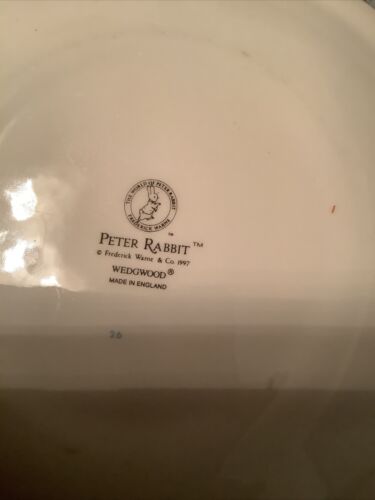 Wedgwood Peter Rabbit Children’s Plate - Picture 2 of 3