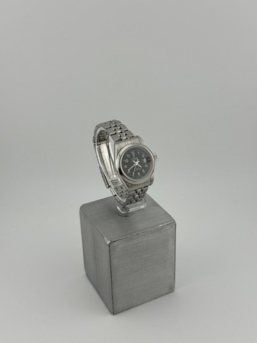 Tudor Princess Date Automatic Black Dial Swiss Made Garantie Original - Foto 2 di 17