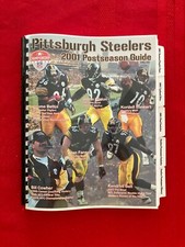 2001 NFL Pittsburgh Steelers postseason media guide / Bettis / Gildon / Ward