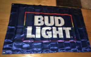 Bud Light WELCOME HUNTERS VINYL flag 2x5ft BANNER