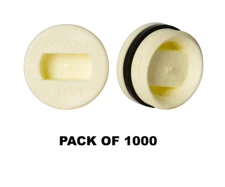 Universal White Plastic Bung Plug (20mm) Jug Bottle Container for Caravan Car