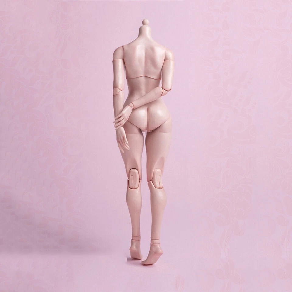 WorldBox 1/6 AT202 Mujer Piel Pálida Cuerpo Flexible Ajuste 12" Figura de Acción Cabeza Juguetes Foto 4 de 4