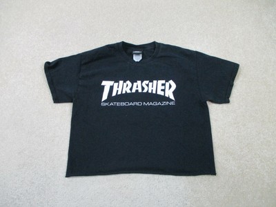 Thrasher Shirt Women Medium Black White 
