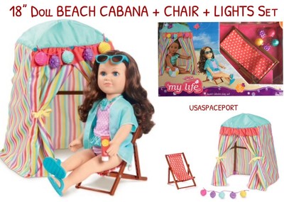 my life beach cabana playset