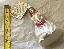 Old World Christmas Bride Ornament 4  Tall New With Tag