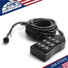New 9 Switch Box 5m cord airbagit Rocker Switch Air Ride Suspension