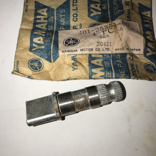 OEM YAMAHA YZ125 YZ250 REAR BRAKE CAM SHAFT # 401-25351-00 NEW OLD STOCK - Picture 7 of 12