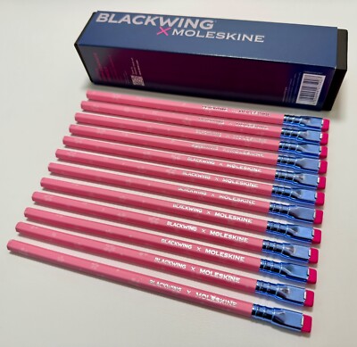 BLACKWING  x MOLESKINE  SAKURA FULL BOX 12 firm pencils SPRING Fleeting Beauty