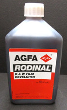 Agfa Rodinal film developer 500ml new old stock Vintage older version