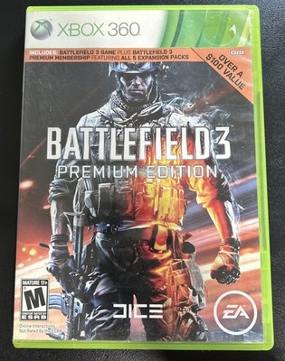 Battlefield 3 Premium Edition (Microsoft Xbox 360, 2012) Tested