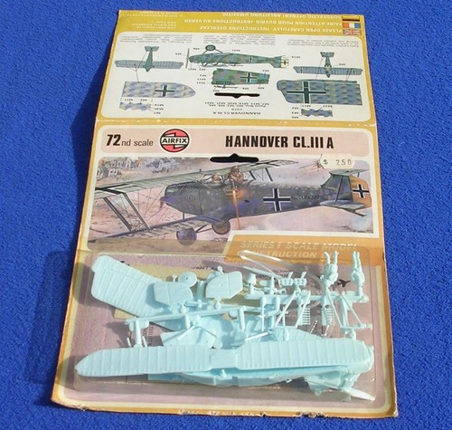 Kit Maquette Vintage Airfix Hannover CLIIIa échelle 1/72 - Occasion, Avion Militaire