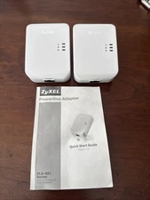 Zyxel PLA-401 v4 Powerline Ethernet Adapter Set of 2