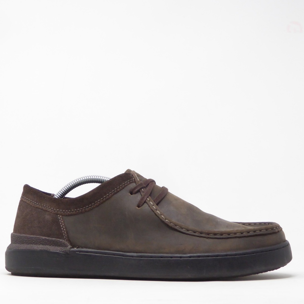 Clarks Mens CourtLite Wally Loafers Brown Leather Suede 11