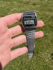 Vintage 1977 Seiko Quartz LC Digital Alarm Chronograph Watch A159-4019 New Batt