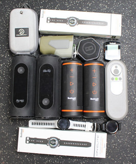 Lot of Defective Golf Rangefinder & RF Case & Speakers (6) & Gps Units (5)