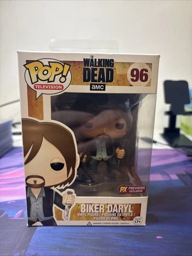 Funko Pop! Television Walking Dead Biker Daryl #96 PX Previews Exclusive