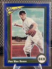 Pee Wee Reese 2023 Panini Chronicles Classics Baseball Blue /25 #25