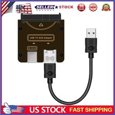 USB 3.0 to SAS Adapter for SFF-8482 SAS Hard Disks to USB 3.0 Converter AdapteeB