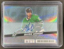 2024-25 Upper Deck Credentials Mavrik Bourque Horizontal Auto RC #/99 Stars