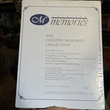 Creative Memories 8"x10" PAGE PROTECTORS 15 Sheets NEW Scrapbook