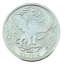 2025 Griffin 1/2 oz .9999 Fine Silver Half Dollar