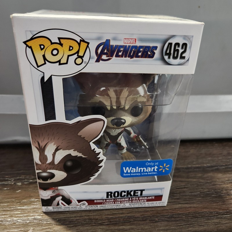 Funko Pop! Vinyl: Marvel - Rocket - Walmart (Exclusive) #462