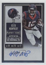 2015 Panini Contenders Rookie Playoff Ticket /199 Keith Mumphery #261 Auto md3