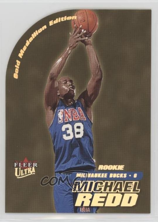 2000-01 Fleer Ultra Rookie Gold Medallion Michael Redd #221G Rookie RC