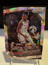 Saniya Rivers 2025 Panini WNBA Prizm Rookie Ice RC #131 Connecticut Sun
