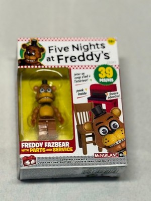 FNAF Five Nights Freddy Fazbear Parts Service McFarlane Construction 25201 NEW