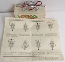 LOONY LOOP PUZZLE IN ORIGINAL BOX VINTAGE BRAIN TEASER GAME JAPAN & INSTRUCTIONS