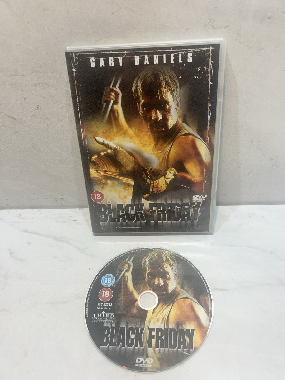 Black Friday DVD Gary Daniels Action & Adventure (2002) - Certificate 18 - RARE
